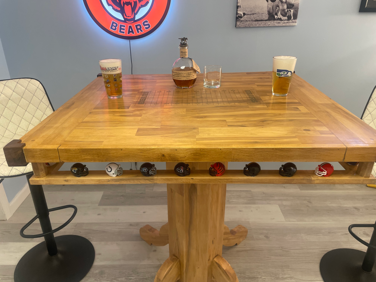 Club Pub Table — handmade by Mad Cedar Woodworks
